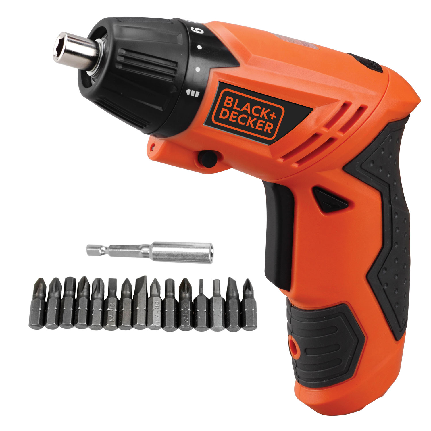 Parafusadeira a Bateria 4,8V Black and Decker Bivolt com 16 Peças